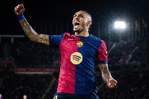 拉菲尼亚单赛季欧冠参与20球，超越梅西创巴萨球员历史纪录