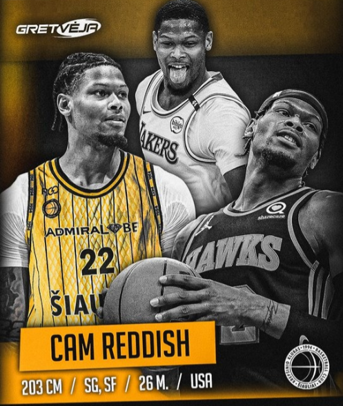 kaiyun-告别NBA！立陶宛球队官宣湖人旧将雷迪什加盟 曾是首轮十号秀