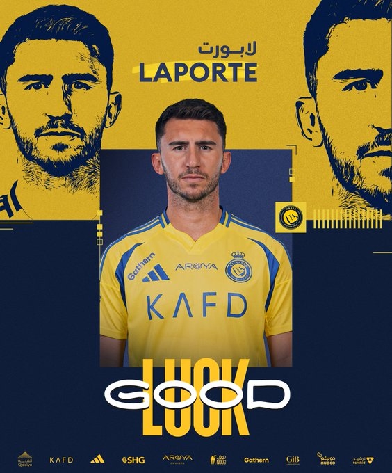 开云入口-此前一度接近告吹,利雅得胜利官方:拉波尔特转会毕尔巴鄂竞技