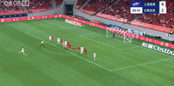 开云官网-中超战报：刘若钒两射一传，上海海港4-2云南玉昆