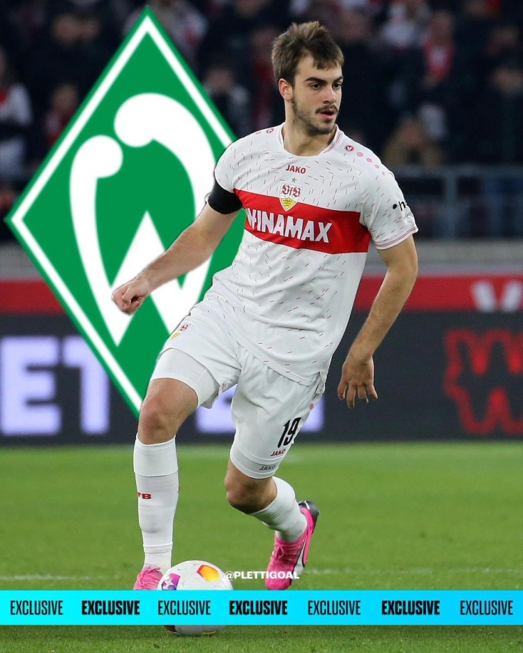 开云官网-记者：斯图加特20岁中锋米洛舍维奇外租不莱梅半个赛季已敲定