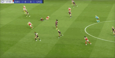 阿森纳女足2-1里昂占先机，史密斯破门，布兰德进球难救主